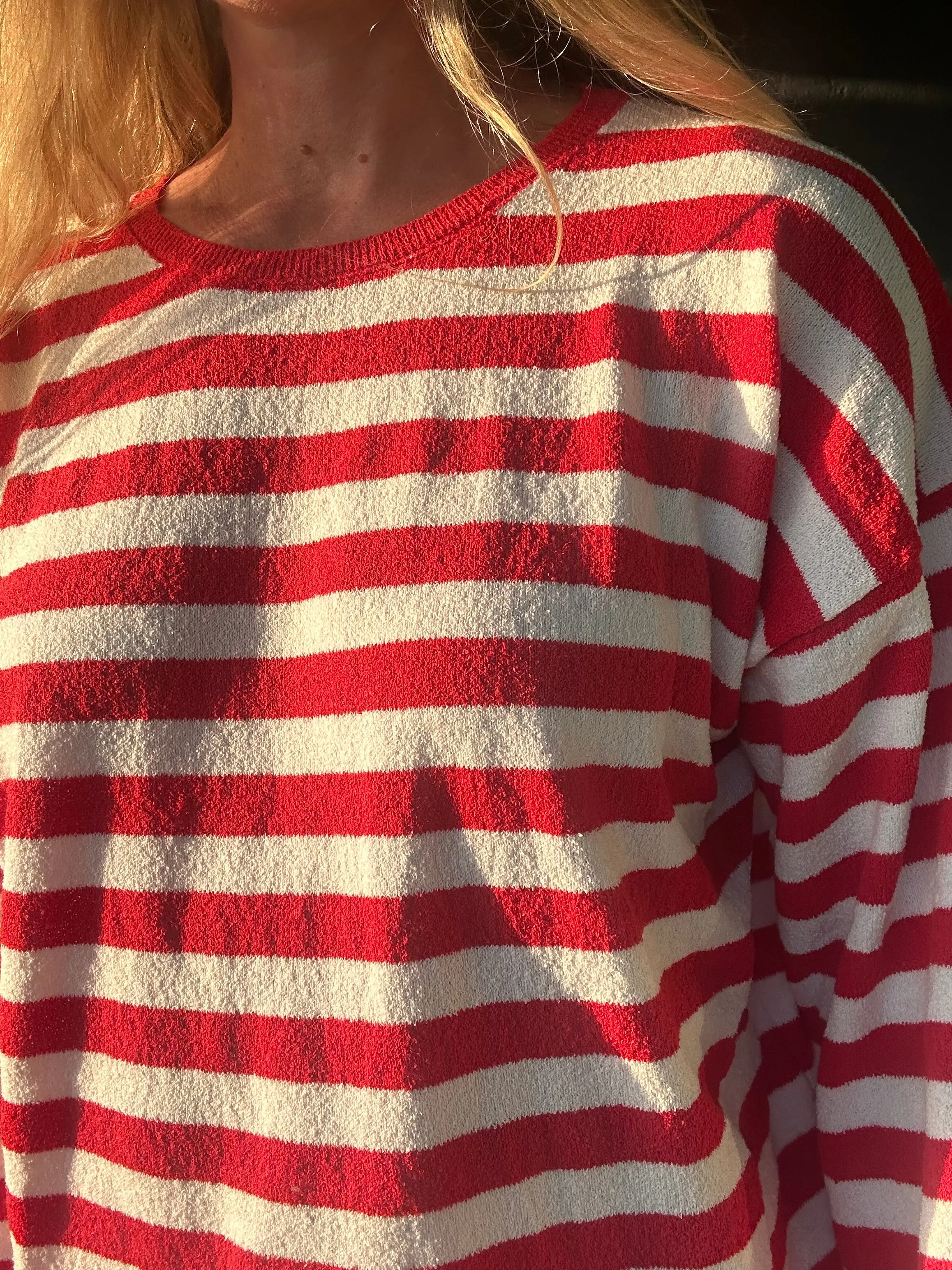 Waldo's Alley striped sweater