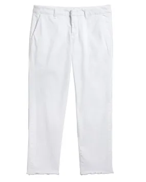 White Italian Chino Pant