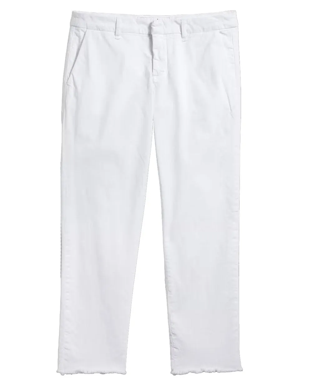 White Italian Chino Pant