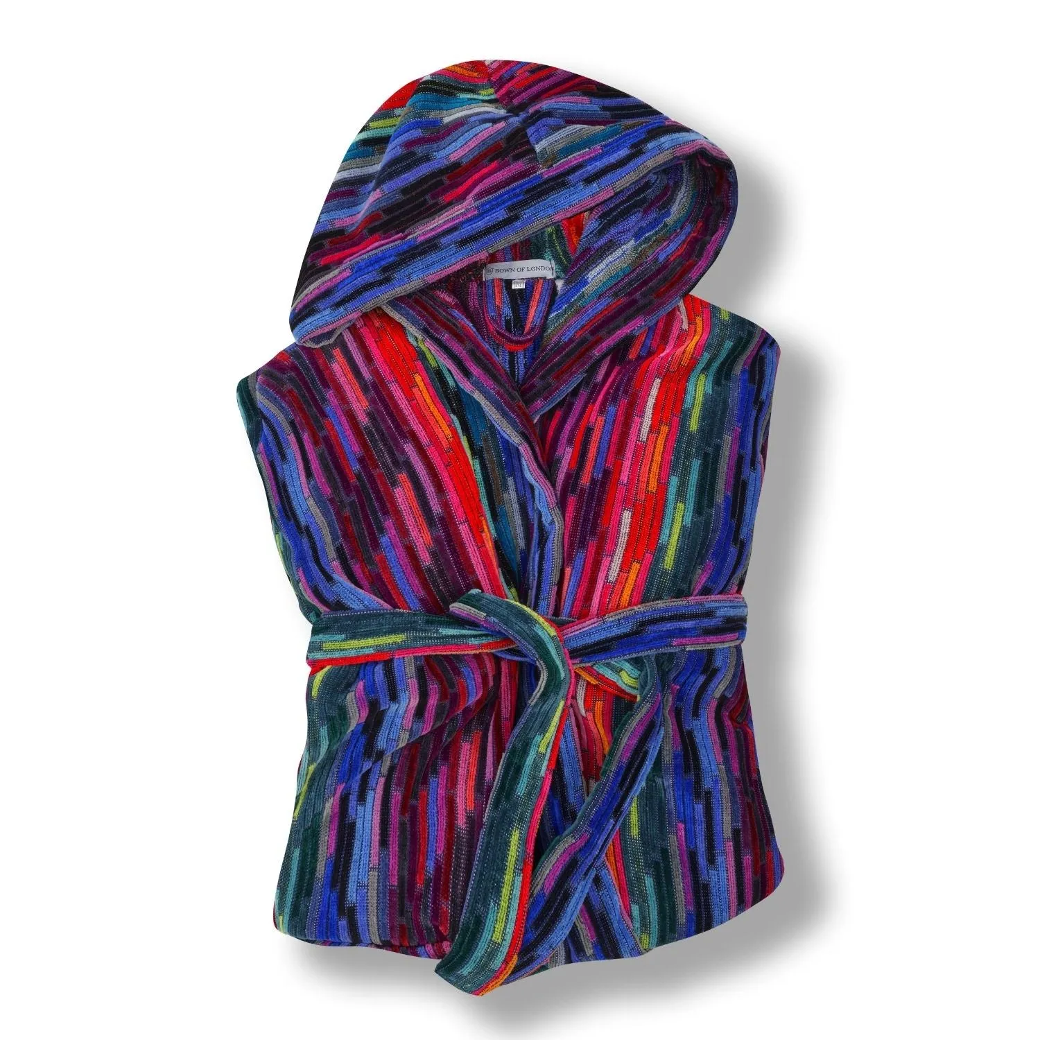 Women's Hooded Robe - Multicolor