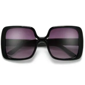 Women's Oversized Square Frame Chic Fashion Sunglasses