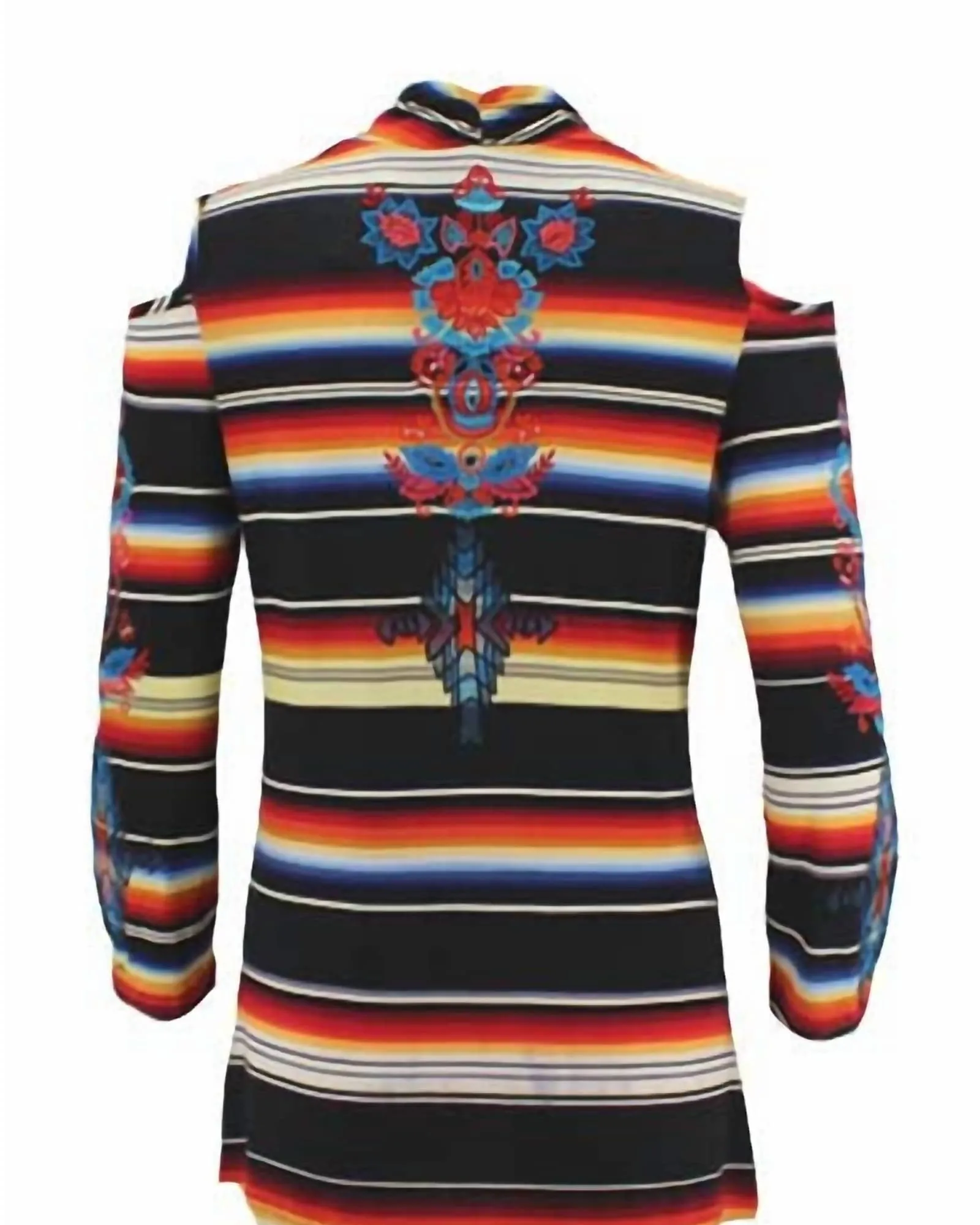 Women'S Sunrise Saltillo Chevron Tunic in Multi | Multi