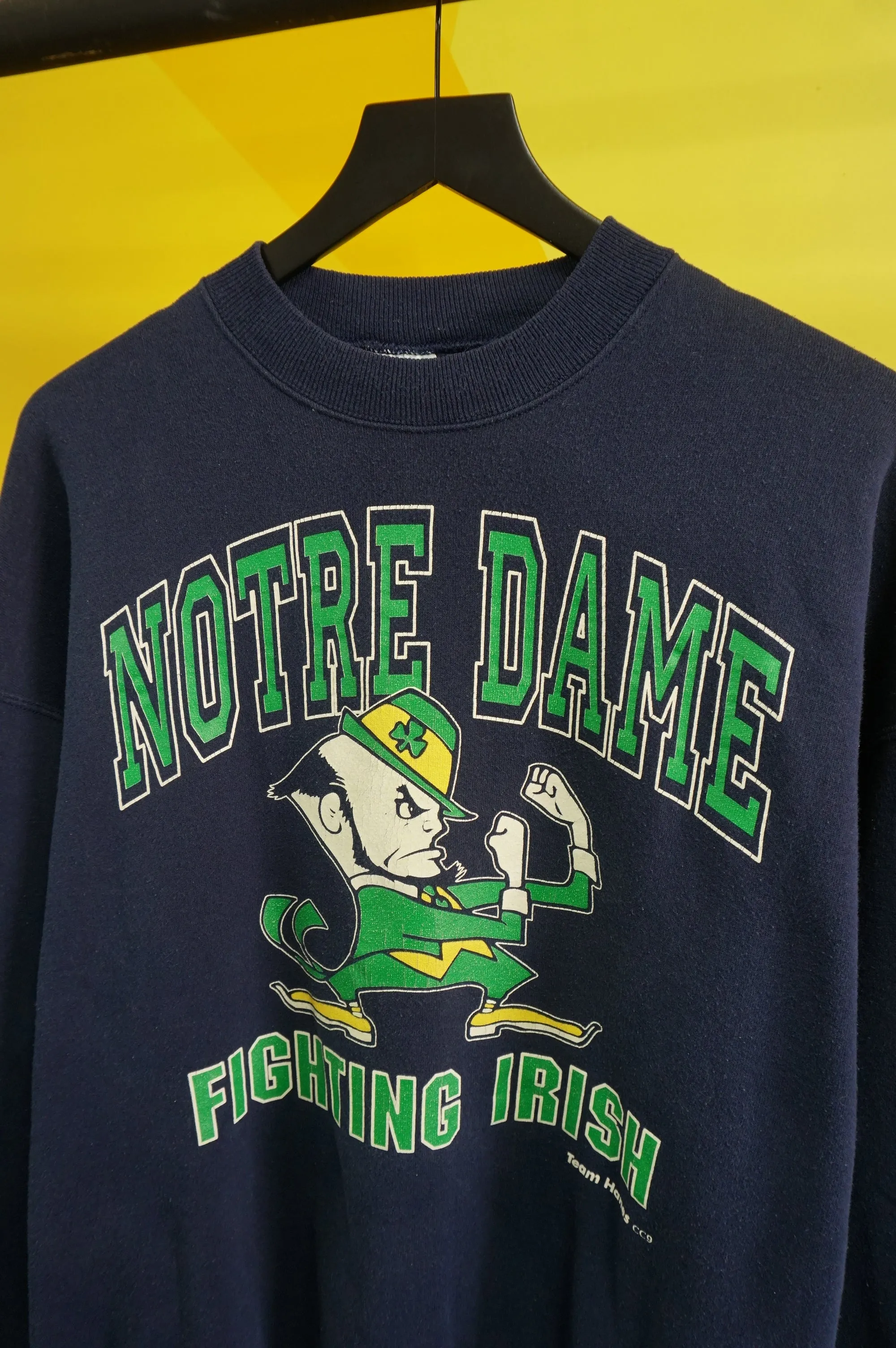 (XL/XXL) Vtg Notre Dame Fightin' Irish Crewneck