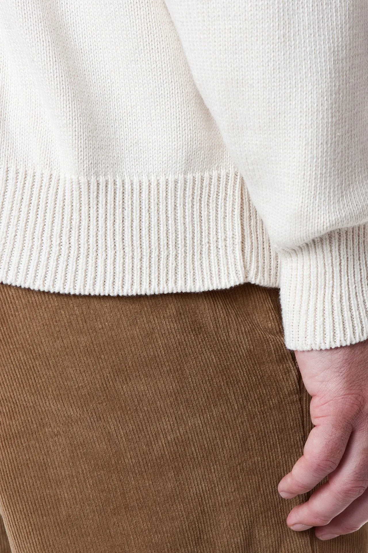 Yachtsman Crewneck Sweater Cream