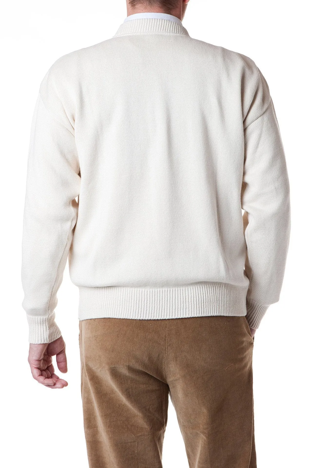 Yachtsman Crewneck Sweater Cream