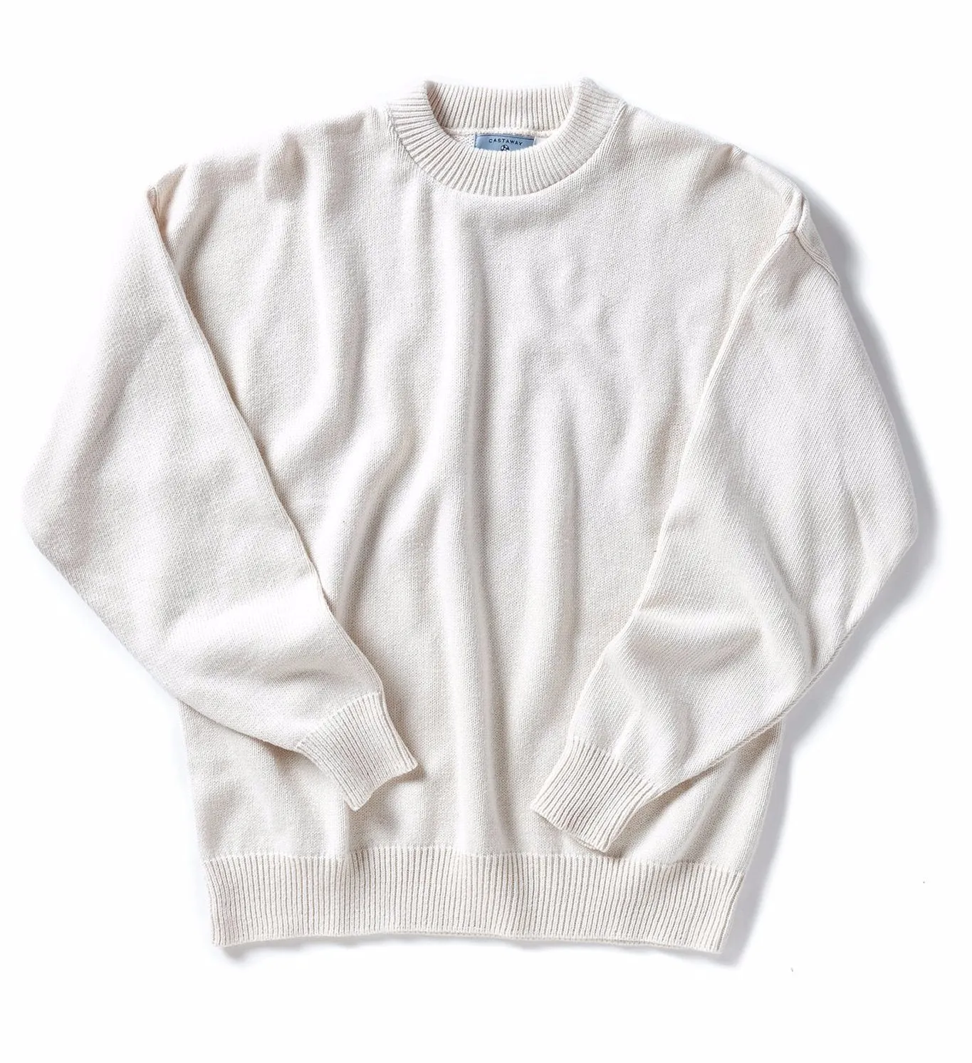 Yachtsman Crewneck Sweater Cream